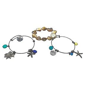 Seascapes 3 Piece Bracelet Set